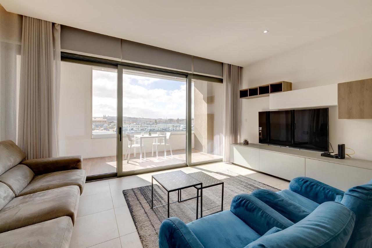 Luxe With Valletta And Harbour Views Appartement *